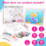 LED Drawing Tablet Kit with 15 Inch Pink Light Board for Diamond Painting