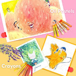 Art Supplies Drawing Set with Easel Pads and Coloring Book, 283 Piece Gift Set