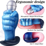 Realistic Fist Anal Plug Wearable Butt Plug Hand Dildo Dilator Trainer (L)