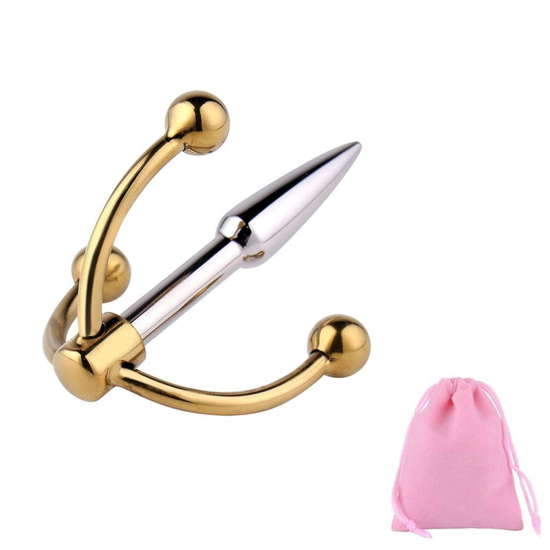 Adjustable Penis Ring Metal Cock Rings Glans Ring Erection Enhancing Rings Erection Toy For Man Anchor Paw Shape Penis Ring Adult Sex Stimulation Toy