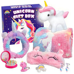 Unicorn Gifts For Girls, Glow In The Dark Blanket, Night Light Kit, Magical Unicorn Toys For Kids, Soft Blanket For Girls Ages 3 4 5 6 7 8 Years Old.