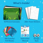 Foil Fun Bugs and Butterflies Foil Art Gift for Boys and Girls