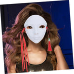 Unfinished Paintable DIY Blank Mask for Masquerade and Festivals, Art Projects, and Costume Crafting