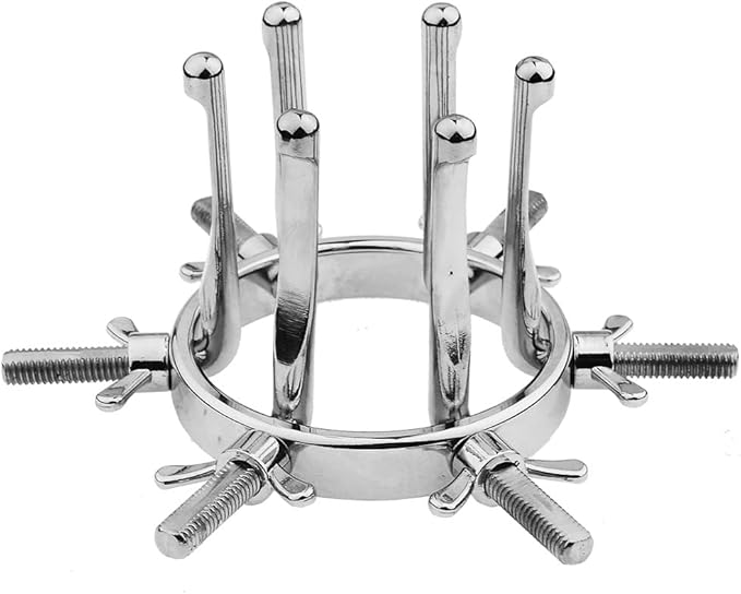 Metal Anal Expander Adjustable Anal Dilator Vaginal Dilator Bdsm Anal Sex Toys For Men Women Dilatador Anal Stretcher (Style B)