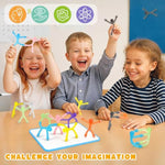 24Pcs Magnetic People, Magnet Men With White Board Fridge Magnets Sensory Fidget Toys For Classroom Prize Goodie Bag Stuffers