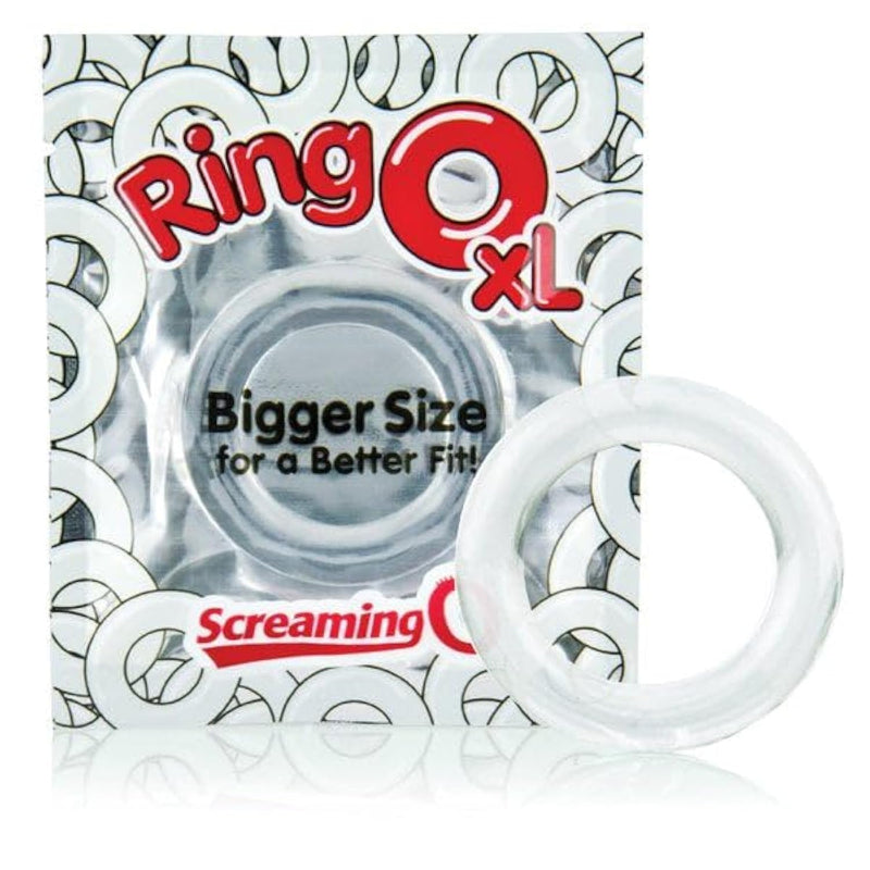 Ringo Xl - Cock Ring - Penis Ring - Couple Sex Toys - Dick Rings For Mutual Pleasure - Cockring - Clear