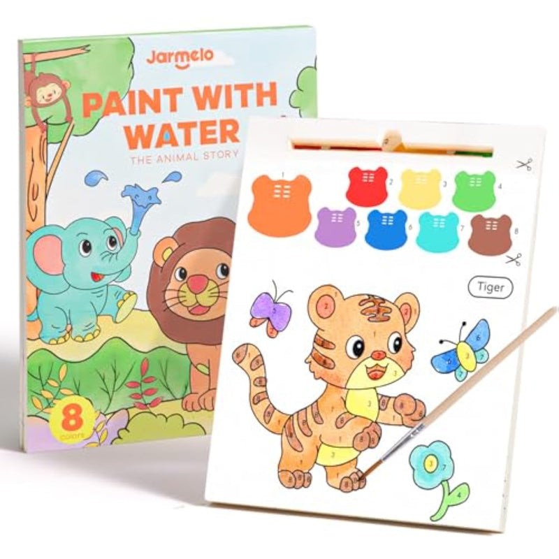 Watercolor Painting Books for Toddlers, Animals, and Fun Learning