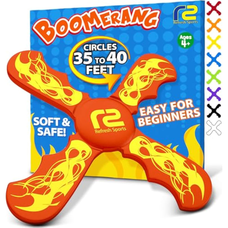 Kids Boomerang Toy for Ages 8-13, Easy Outdoor Flying Game