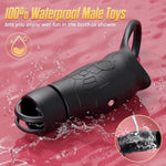 Vibrating Cock Ring Penis Sleeve Vibrator - Sex Toys Male Masturbator Penis Ring Anal Toys With 10 Vibrating Modes Penis Training Extender G Spot Stimulator, Male Adult Sex Toys For Men Women Couples