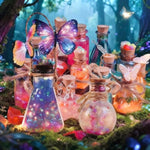 Magical Fairy Potion Bottle Kit for Kids, 22 Bottles, DIY Arts & Crafts Ages 6-12+