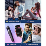 Domi 2 Vibrator Wand Massager Anal Sex Toy For Male + Domi 2 Wand Vibrator Attachment For Men Gift Kit For Men Couples Pleasure