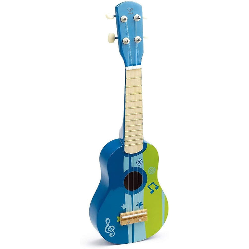 Hape Kid’s Wooden Toy Ukulele | 21 Inch Wooden Ukulele Musical Instrument w