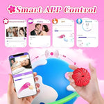 Nipple Toys Vibrator Sex Toys For Women App Remote Control Adult Toys Nipple Clamps 1 Pair Nipple Vibrator With 9 Vibrating Modes Stimulator Sexual Pleasure Tools Nipple Toy For Women Couples