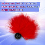 Bdsm Adult Sexy Feather Teasing Toys Role Play Romantic Night Costume Feather For Male And Female(Pink)