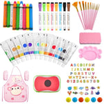 Art Easel Accessories Kit for Kids, Easel Supplies Set with 100+ Art Creation Tools