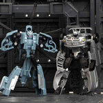 6 Pcs Car Robot Toys, Mini Action Figure, Deformation Robot For Kids 5~12