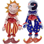 Plush Toy Set - 11-Inch, Clown Stuffed Animal Doll, Delightful 2-Piece Surprise (2Pcs)