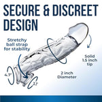 Clear 2-Inch Extender Sleeve for Enhanced Display
