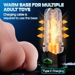 Male Masturbator Heating And Dry Base, Sleeve Warmer Sex Toys For Men Sex Machine Male Vibrator, Adult Toy Heating Device For Penis Pump Stroker, Masturbator Pocket Pussy Heating Rods