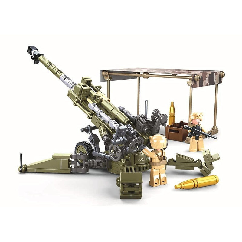Flak Anti Tank Gun, Military Brick Sets, Compatible With Major Brand, Army