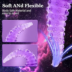 Tentacle Dildo 8.2In. Adult Sex Toys Realistic Monster Dildo Prostate Massager For Women Men Adult Sex Play?Purple?