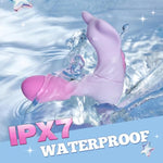 Detachable Wearable Dildo Vibrators With Separate Clit Stimulation, Butterfly Panty Vibrator With Wireless Remote Control And 7 Vibrating, Clitoral G Spot Vibrator Sex Toys For Adult Pleasure, Purple