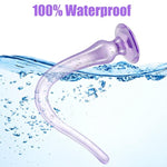 Long-Reach Anal Stimulation Dildo for Men and Women - 15.7 Inches Purple