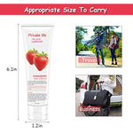 Water-Based Lube 4 Fl.Oz/100Ml Strawberry Flavored Natural Lubricant Smooth And Slippery Long Lasting… (Strawberry)