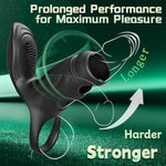 Penis Sleeve Vibrating Cock Ring With Clitoral & G Spot Dual Stimulator, App Control Penis Ring Extender Vibrator With 10 * 10 Vibration Modes, Cock Sleeve Couples Kinky Adult Sex Toys For Men