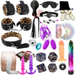 Bdsm Toys For Sex Bondage Anal Butt Plug Dildo Toys And Adjustable Bondage Restraints Set, Sex Restraints Set & Safe Bdsm Kit, Adult Sex Toys Kit For Couples Women Man