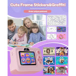 Kids Instant Camera with 1080P Printing for Christmas Birthday Gifts for Girls Age 3-12