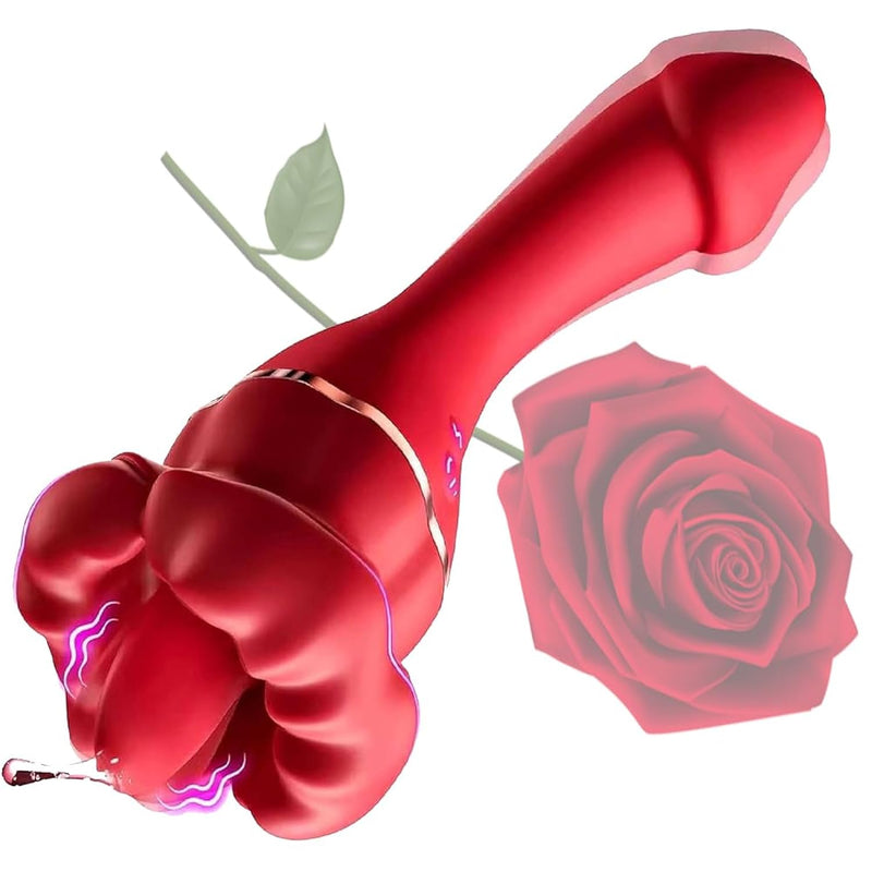 2026 New Sex Toys Mouth Vibrator Dildo Adult Toys For Women With 10 Tongue Licking Dildos G Spot Vibrators Anal Rose Sex Toy Nipple Clitoral Stimulator For Date Night