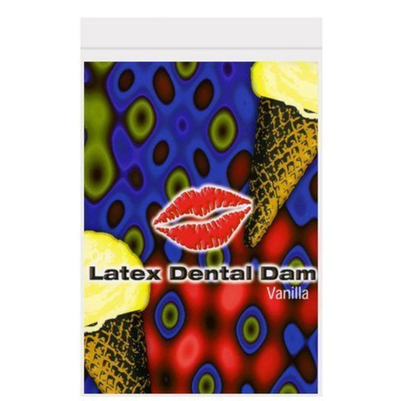 Lixx By Latex Dams Dental Dams Vanilla Flavor 12 Count