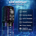 Penis Pump Male Sex Toys - Electric Vacuum And Water Cock Pump With 6 Penis Ring, 4 Pressure Levels, And 3 Smart Suction Training Modes Adult Sex Toys For Men Dick Enlarger Erection