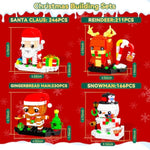 Christmas Building Toys Set Includes Santa Claus, Snowman, Reindeer, Gingerbread, Christmas Building Blocks For Kids, Boys And Girls, Ages 6+ (853 Pcs)