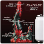 Deep In The Marsh Silicone Tentacle-Inspired Dildo Collection,G-Spot & Anal Prostate Massager,Clitoral Edging Pleasure Toy,Teasing Grinding & Stretching Sexual Novelty (Eric-Rd-6.7'')