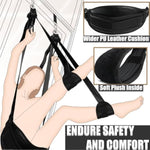 Bdsm Sex Swing Bondage Thigh Restraints, 2 In 1 Door Sex Swings & Thigh Sling With Adjustable Straps, Hanging Door Sex Slings Soft Plush Sex Furniture Kinky Adult Sex Toys For Men Women Couples