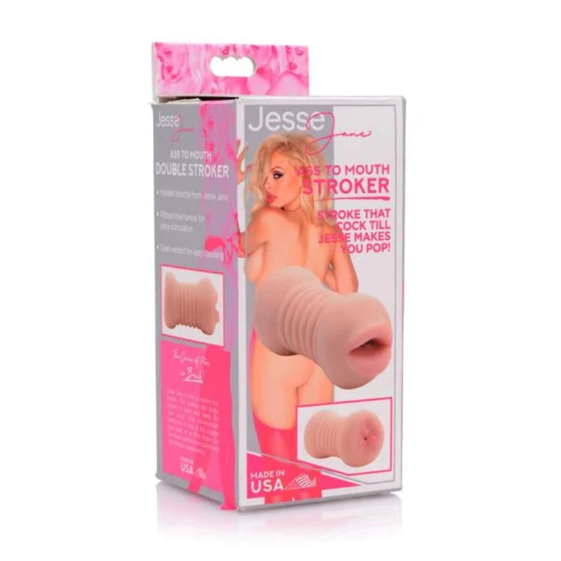 Ass To Mouth Stroker, Flesh, 1 Count (Jj104)