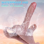 Hollow Penis Sleeve Dick Extender, Silicone Wearable Dildos Panty,Mens Cock Sleeve Enlarger, Realistic Strap On Harness For Adult Couple Pegging Toys