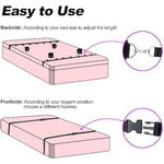 Bondage Restraints, Sex Bondage Bdsm Kit Bed Restraints Set, Super Easy Install Bondage Rope Adjustable Straps, Sex Toys With Handcuffs Ankle Cuff For Adults Women Couples