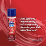 Skins Strawberry Flavored Lube Gel - Flavored Adult Lube For Oral