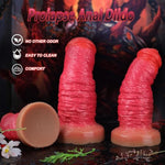 8.51In Anal Dildo Prolapse Silicone Anal Sex Toys For Women Men Couples, Gay Sex Toys, Prostate Massager Adult Sex Toys & Games,Blood-Red Prolapse For Those Who Prefer Maximum Realism(M)