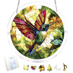 Hummingbird Suncatcher Puzzle for Adults, Acrylic Window Hanging Decoration