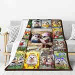 Hedgehog Blanket, Hedgehogs Throw Blankets, Hedgehog Gifts For Boys Girls Women Men Lover Adult Cozy Fleece Flannel Bedding Stuff Animal Plush For Couch Sofa Bed 50"X40"