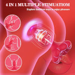 Vibrating Butt Plug Anal Sex Toys, 360° Rotating Anal Plug Vibrator With App Remote Control & 9 Vibrating Modes, Small Roes Sex Toy G Spot Butt Plug Vibrator For Beginners & Couple Sex Games