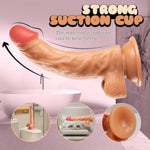7.7 Inch-Realistic Silicone Dildo,Realistic Skin Texture,Safe Material G Spot Stimulator Dildos With Strong Suction Cup,Sex Toys For Women And Couple