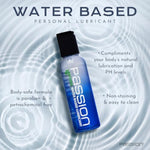 Passion Natural Water-Based Personal Lubricant, 2 Fl Oz - Premium, Non-Sticky, Easy-To-Clean Formula For Smooth, Comfortable Use