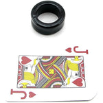 Doc Johnson TitanMen - Cock Ring - Stretch-to-Fit - Makes Your Penis Firmer, Harder, and More Engorged - Made of Body-Safe TPR - Black