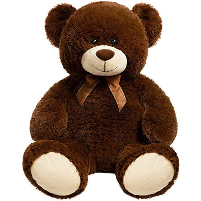 Teddy Bear Plush Giant Stuffed Animal Teddy Bear Love 36 Inch Chocolate