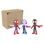 Spidey and his Amazing Friends Supersized Hero Multipack, 3 Large Action Figures, Marvel Preschool Super Hero Toy, Ages 3 and Up, 9 Inches (Amazon Exclusive)